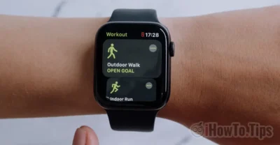 Allenamento sull'Apple Watch