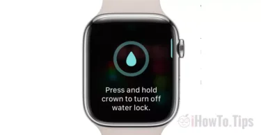 Apple Watch Bloqueio de água