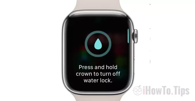 Apple Watch Κλείδωμα νερού