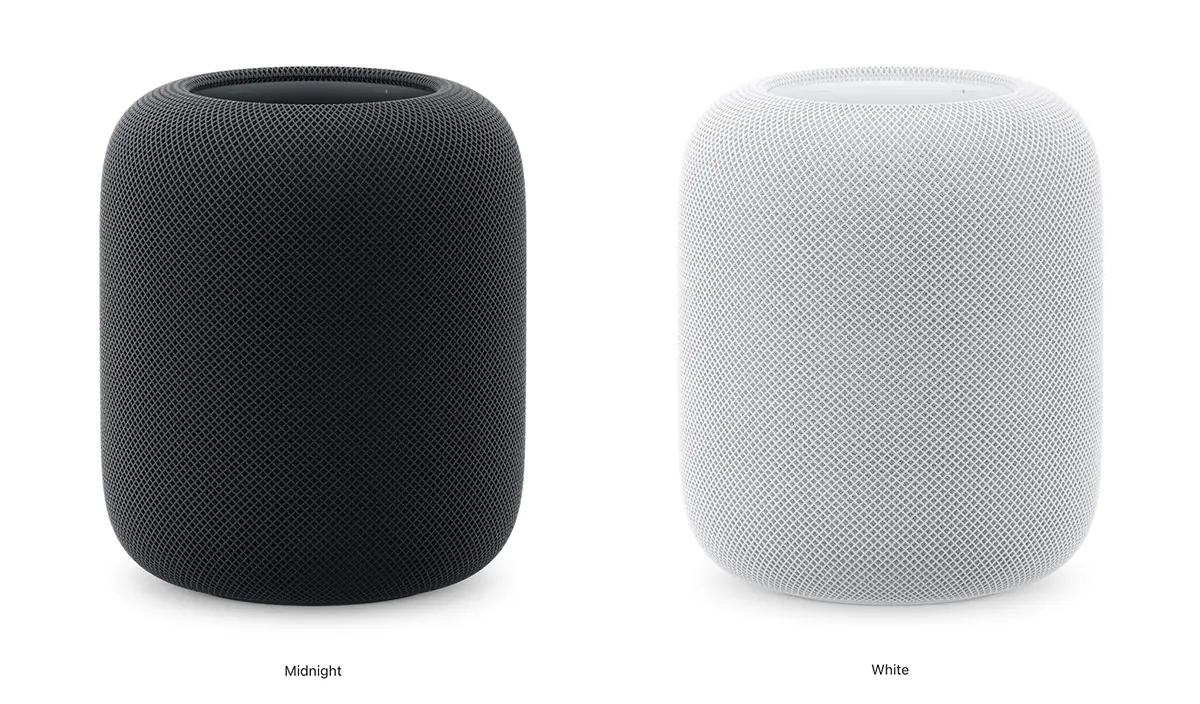 HomePod 2023 Midnight and White