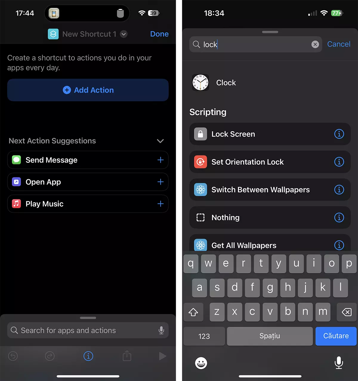 Lock Screen स्क्रिप्टिंग में iOS Shortcuts