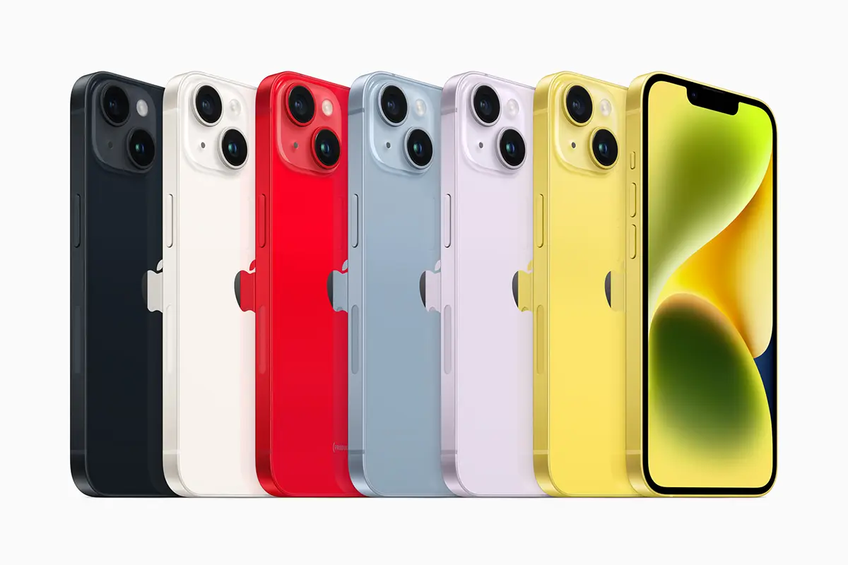 iPhone 14 Couleurs