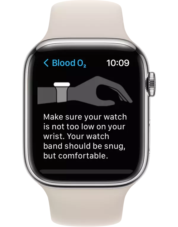 Jak prawidłowo zmierzyć poziom tlenu we krwi za pomocą Apple Watch