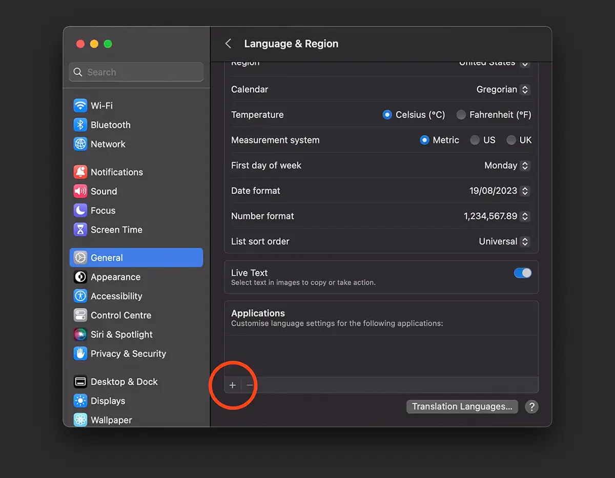 Como alterar o idioma dos aplicativos para macOS