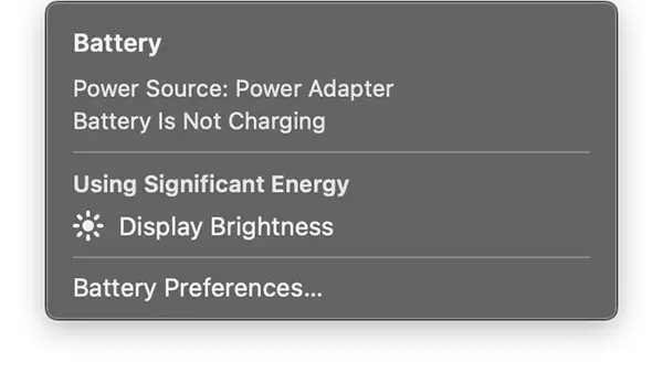 Adaptateur secteur / Battery is Not Charging