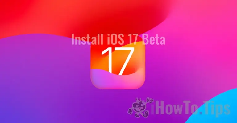 iOSのベータ版17をインストールします。