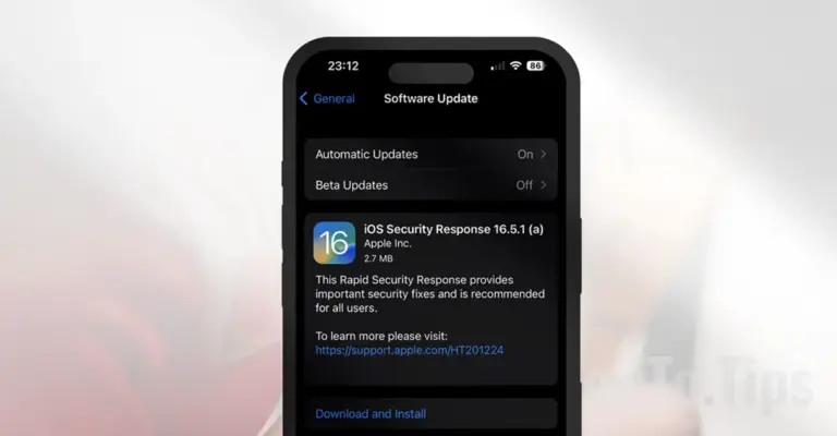 Rapid iOS Security Response