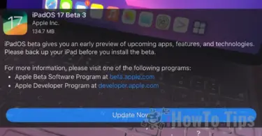 iPadOS 17 / iOS 17 3 béta Update