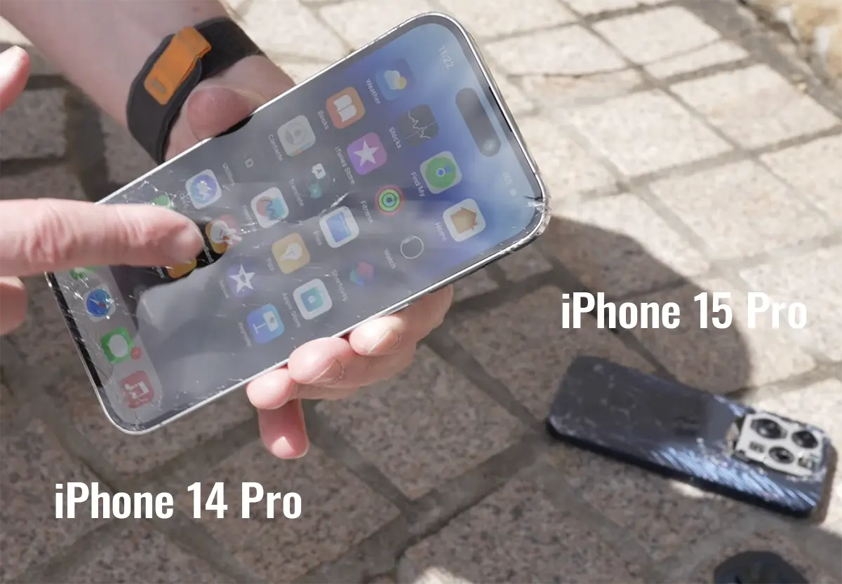 iPhone 14 Pro Drop Test