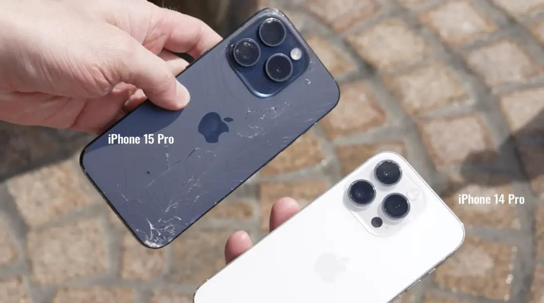 Onko iPhone 15 Pro iskunkestävämpi kuin iPhone 14 Pro?