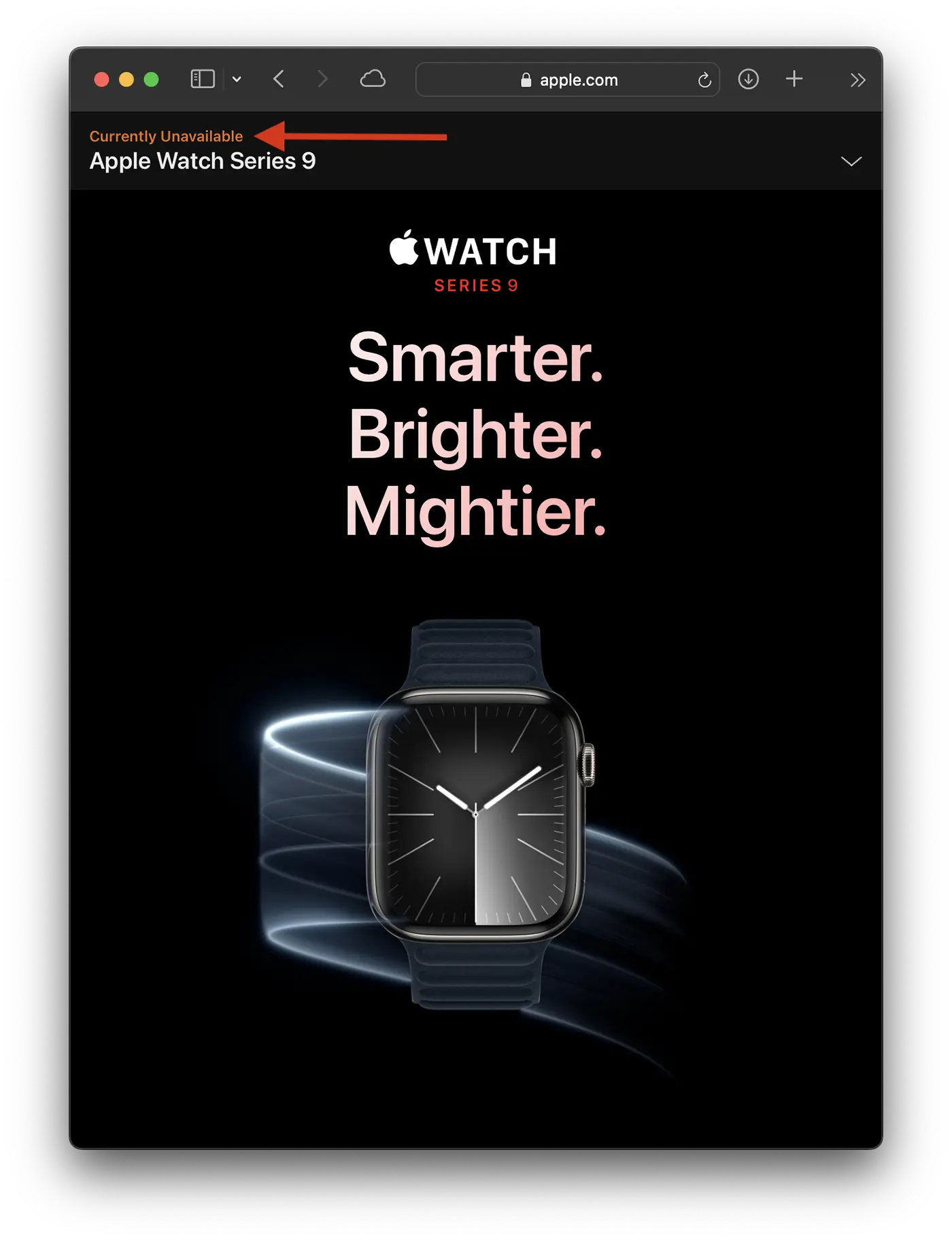他仍然能够 Apple 出售 Apple Watch Series 9 和 Ultra 2 在美国？