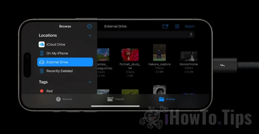 Connectez d'autres appareils à l'iPhone 15 avec USB-C