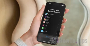 Choose New Default Browser on iPhone