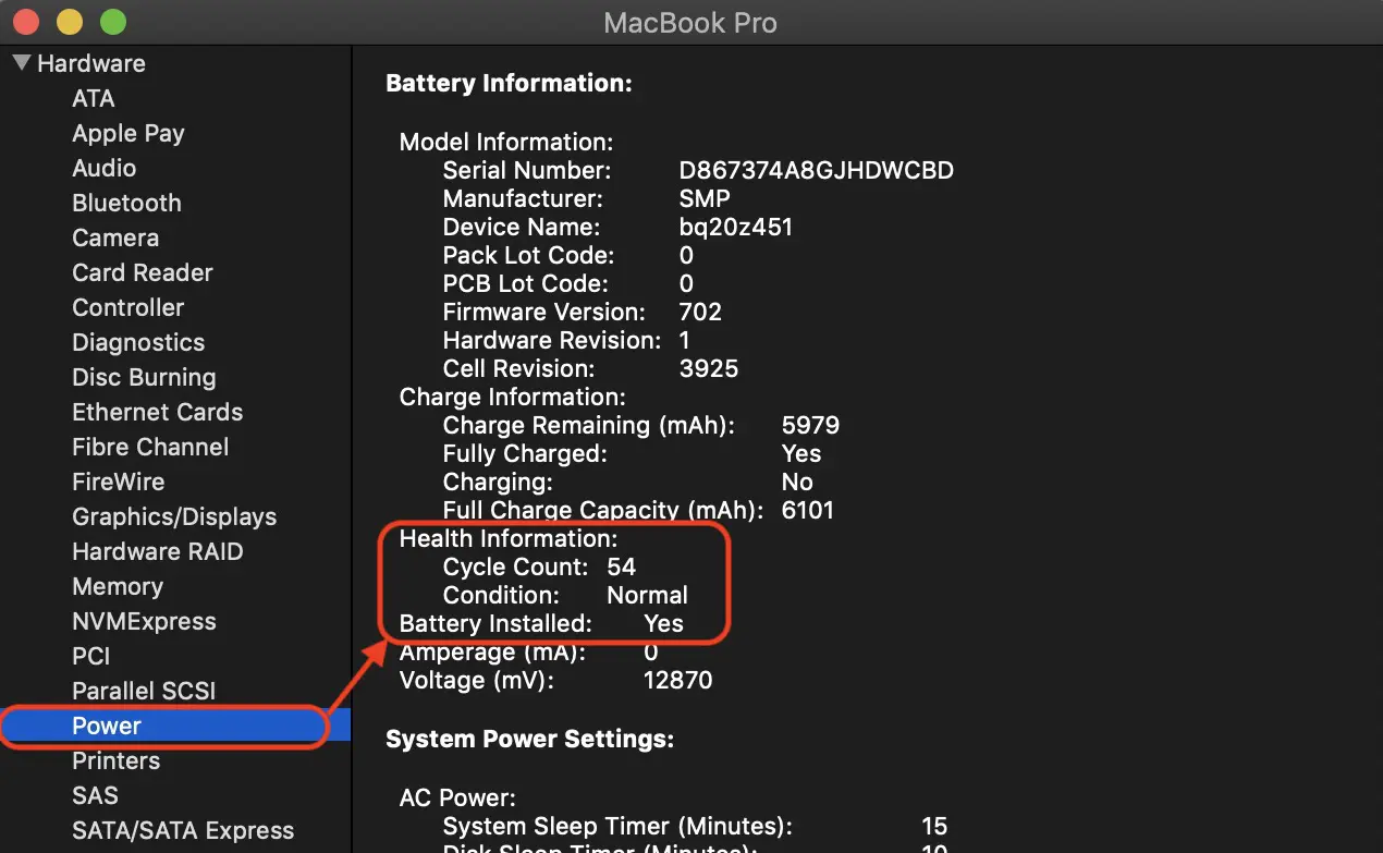 Πώς να ελέγξετε τη φθορά της μπαταρίας του MacBook
