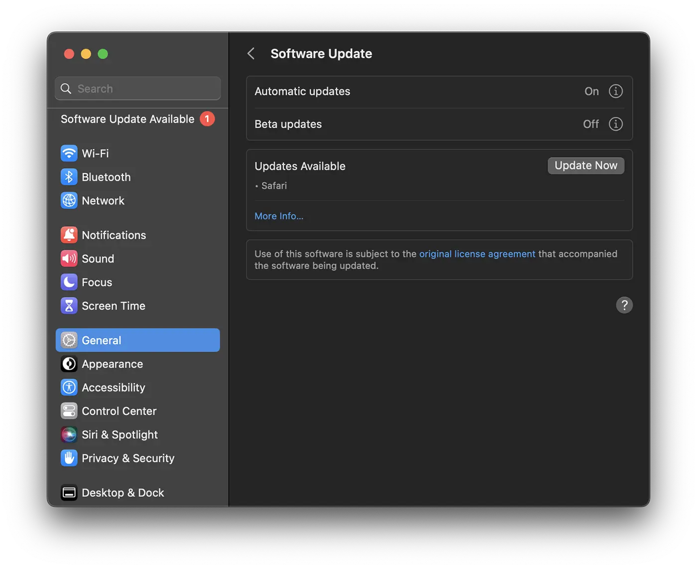 Beveiligingsupdate Safari voor oude versies van macOS