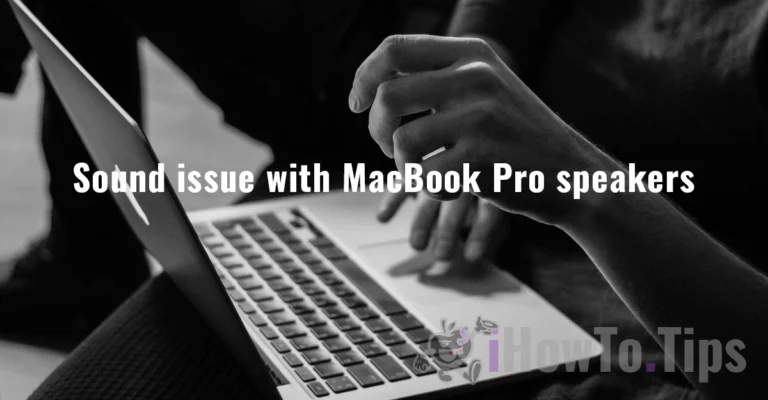 Problema audio con MacBook Pro Altoparlanti