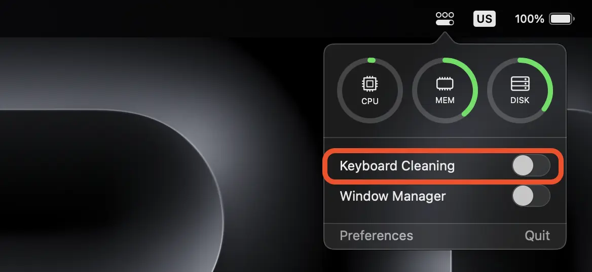 Cum să blochezi tastatura MacBook Pro pentru a curăța tastele