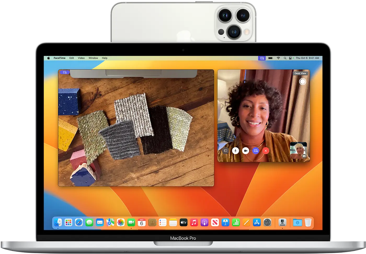 iPhone kot spletna kamera na Macu