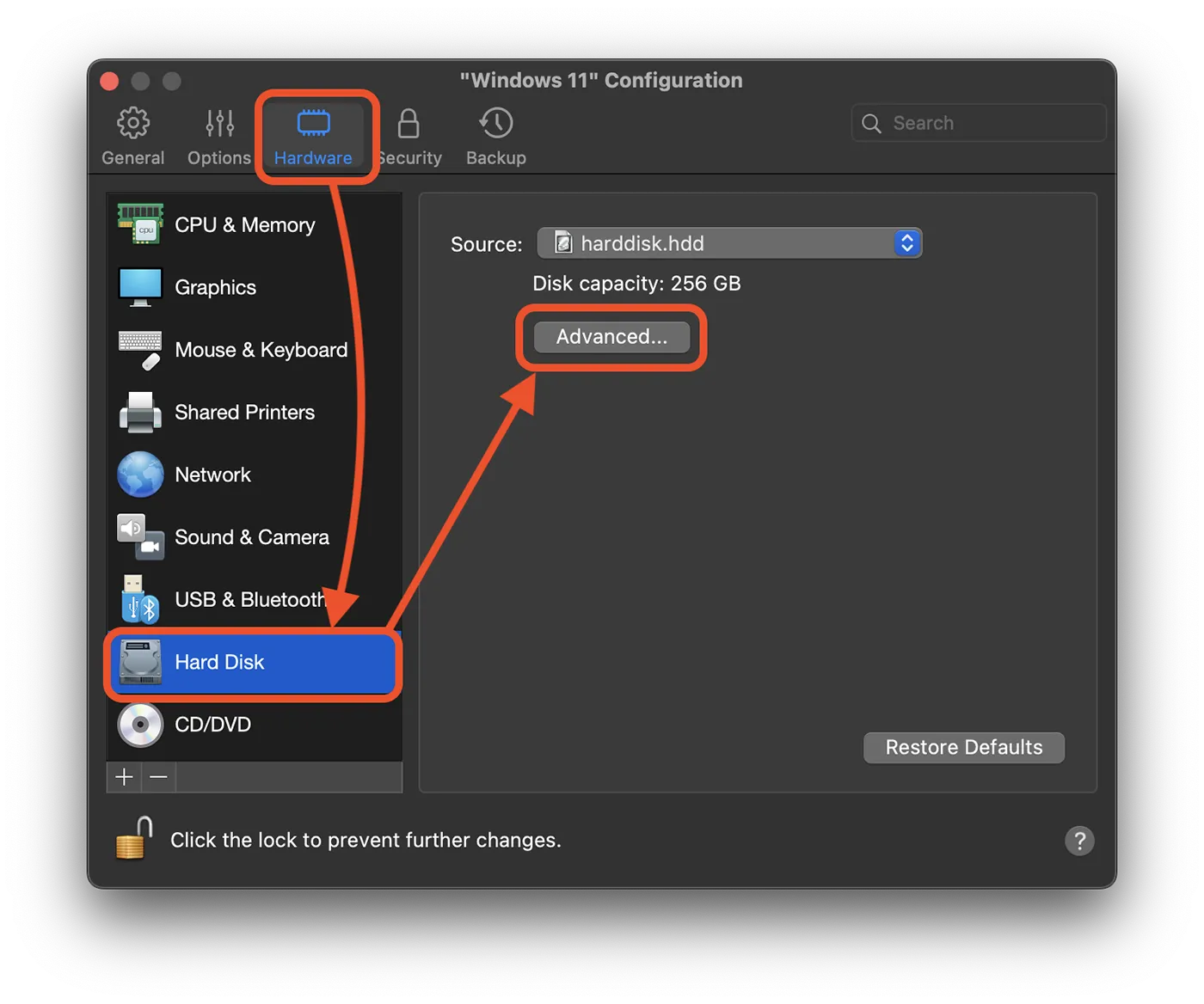 Configure Windows 11 Drivers in Parallels