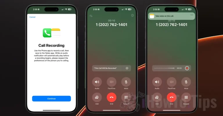 Call Recording on iPhone iOS 18.1