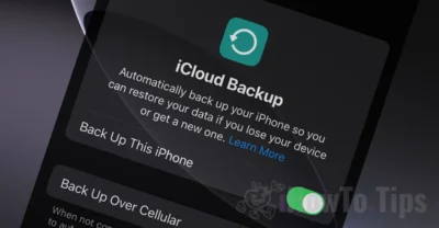 copia de seguridad de iCloud
